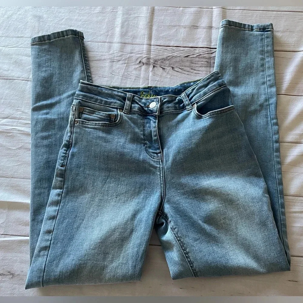 Boden Girls Skinny Jeans Size 14 Y Slim Fit Denim Adventure Flex Casual Boho